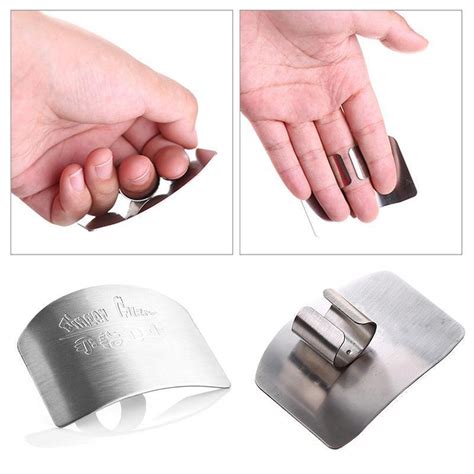 stainless steel finger box|Stainless Steel Finger Cutting Protector Hand Guard .